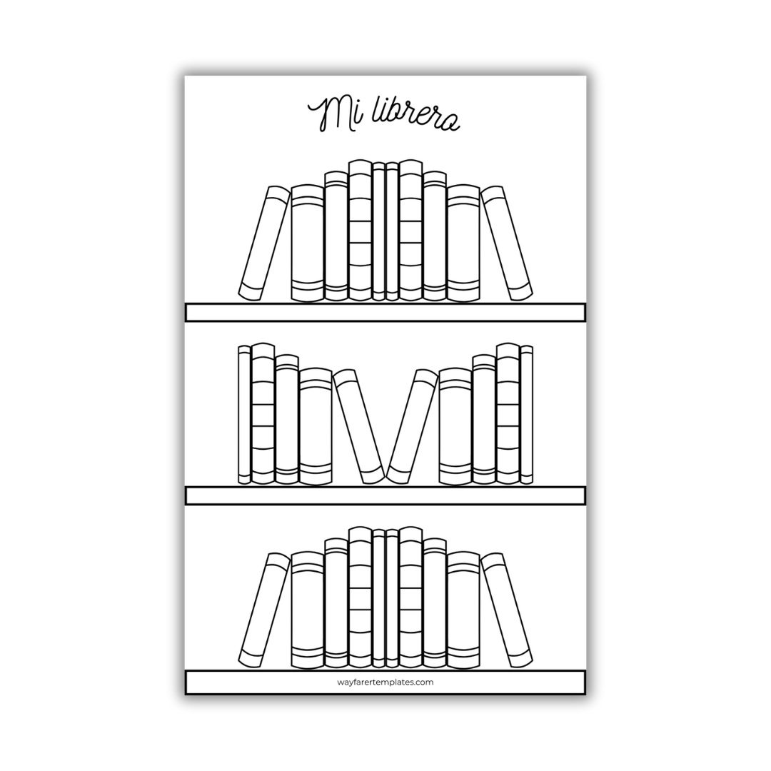 Bitácora de lectura plantilla imprimible