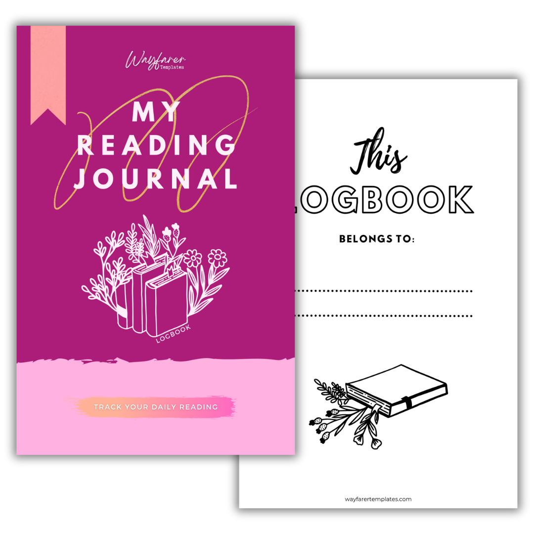 Reading logbook printable template