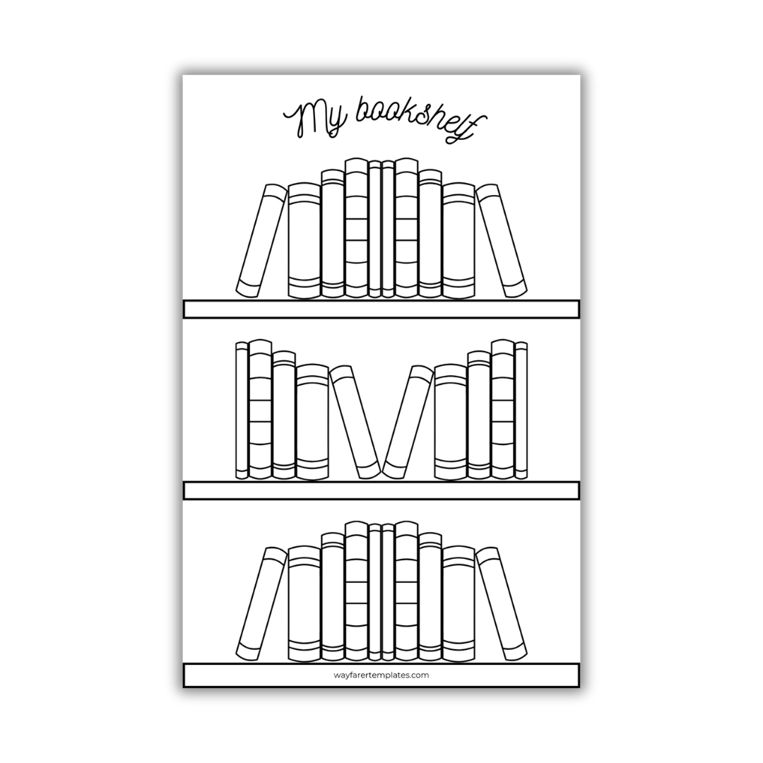 Reading logbook printable template
