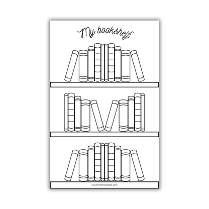 Reading logbook printable template