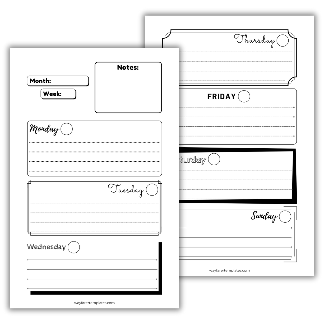 Weekly journal