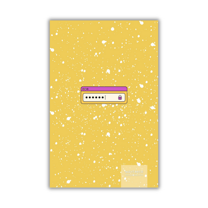 Password manager printable template