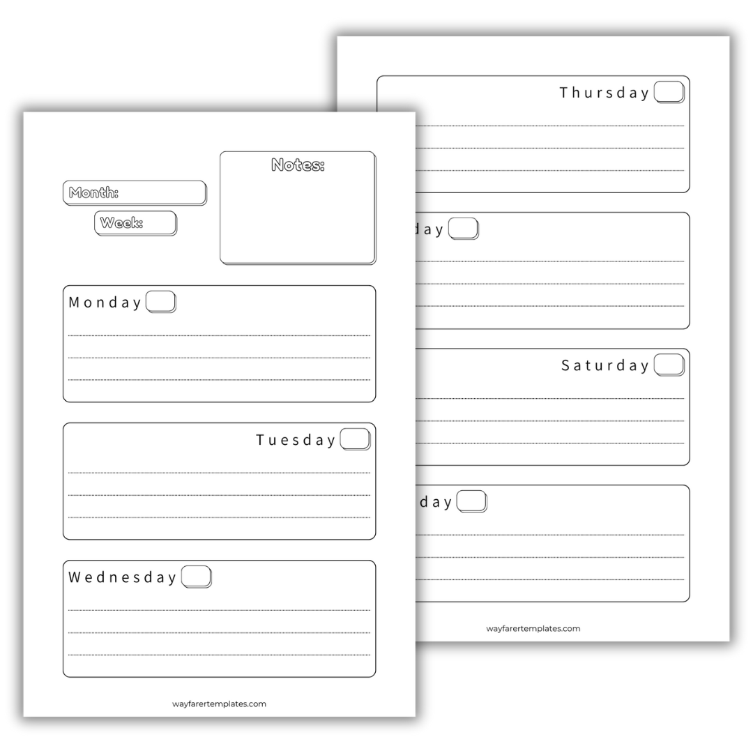 Weekly journal