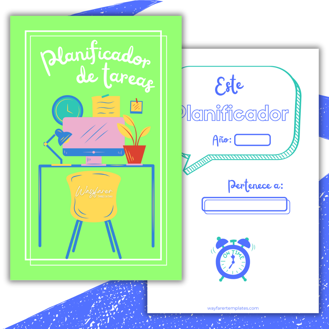 Planificador de tareas plantilla imprimible