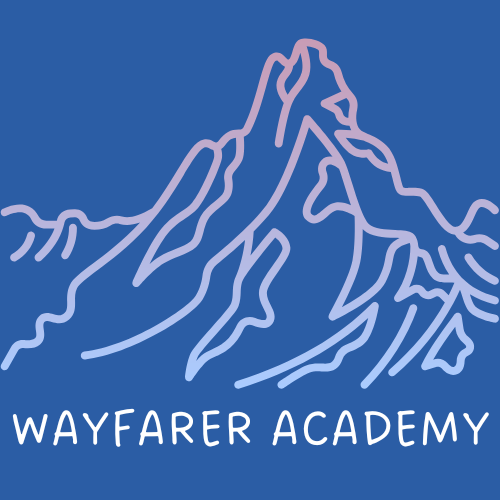 Wayfarer Academy logo mountain